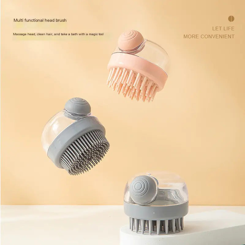 Silicone Scalp Massager and Shampoo Brush Tool