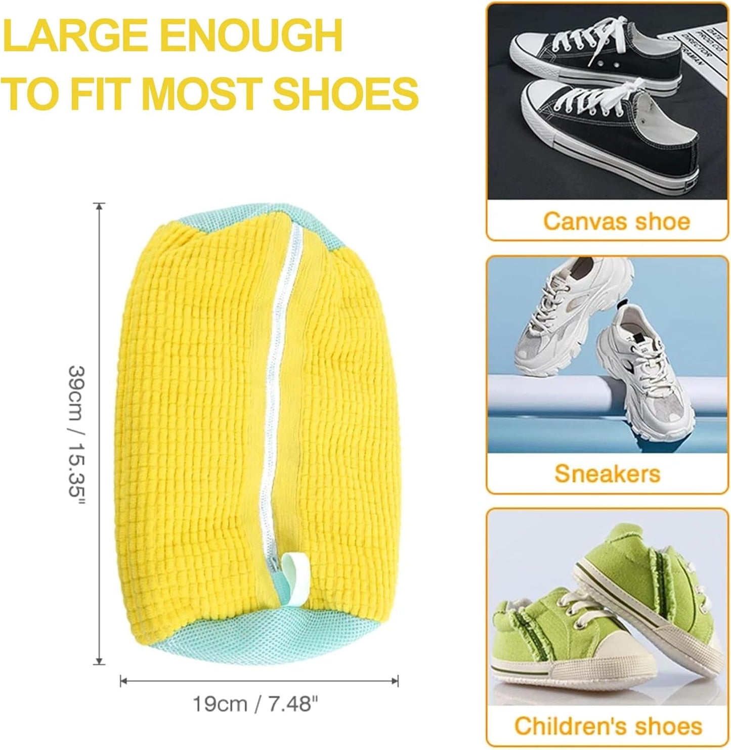 Sneaker Safe Washing Bag
