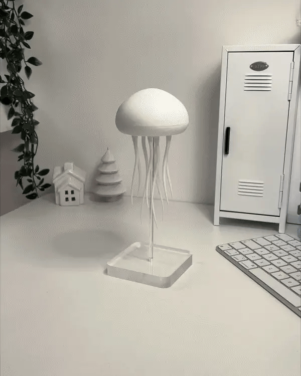 Voice-Controlled Jellyfish Lamp