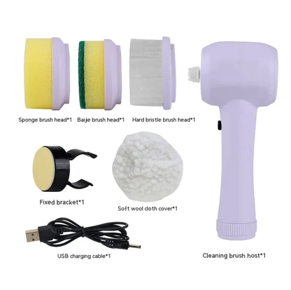 Electric Cleaning Brush 5 In 1 (3colors)