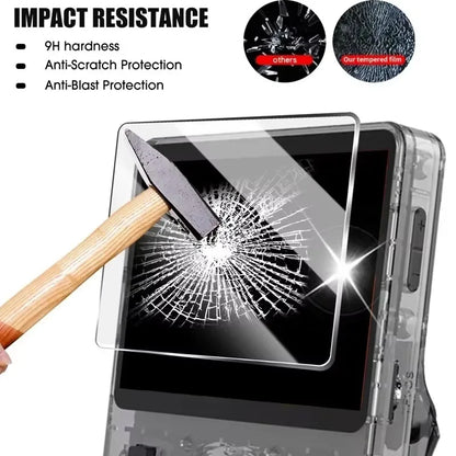 4 IN 1 Case + Glass for R36S Game Console
