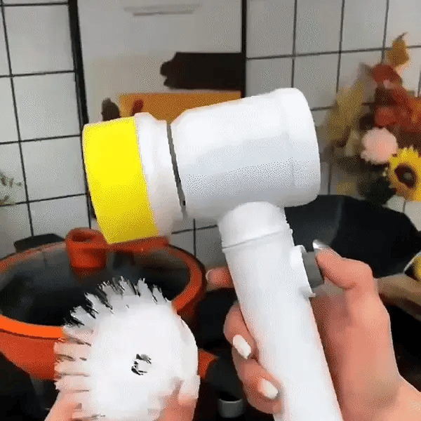 Electric Cleaning Brush 5 In 1 (3colors)
