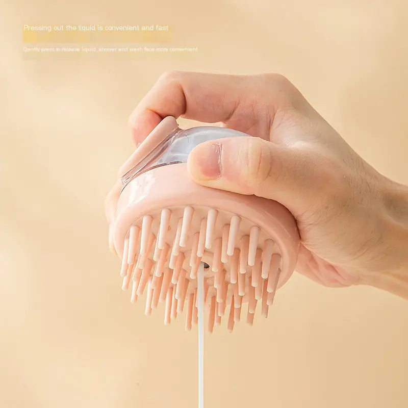 Silicone Scalp Massager and Shampoo Brush Tool